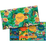 Chocolate and Love Gaveæske Økologisk Rich Dark, Orange, Passionfrugt og Sea Salt | 325 gr