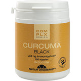 Natur-Drogeriet Curcuma Black Økologisk M. Gurkemeje Og Sort Peber | 180 kapsler fra Natur-Drogeriet på Mecindo.dk
