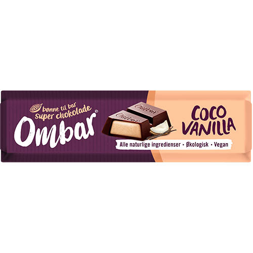Ombar Bar Økologisk | Coco Vanilla fra Ombar på Mecindo.dk