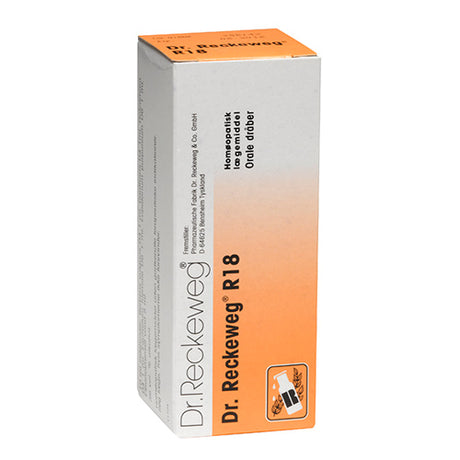 Dr. Reckeweg R 18 | 50 ml fra Dr. Reckeweg på Mecindo.dk