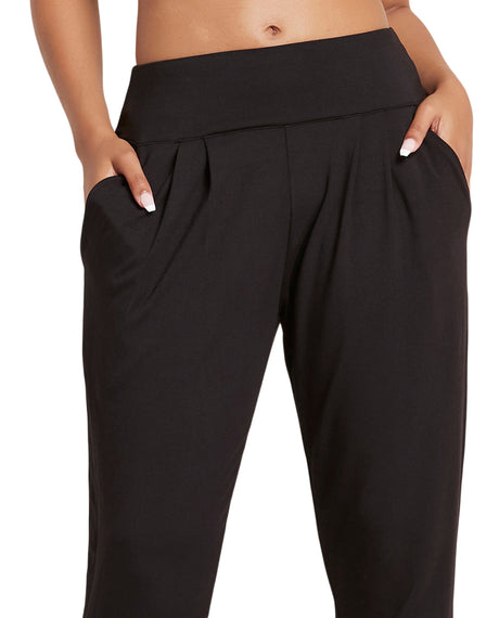 Boody Downtime Lounge Pants Sort | Str. S fra Boody på Mecindo.dk