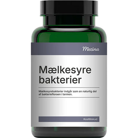 Mezina Mælkesyrebakterier Probiotika | 60 KAP fra Mezina på Mecindo.dk
