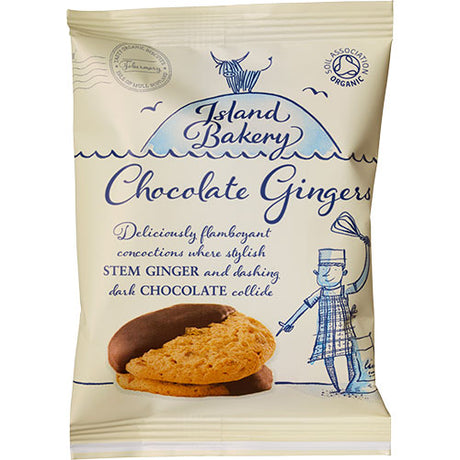 Island bakery Chocolate Gingers Cookies Økologisk | 30 gr fra Island bakery på Mecindo.dk
