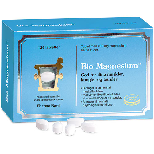 Pharma Nord Bio-magnesium | 120 Tabl. fra Pharma Nord på Mecindo.dk