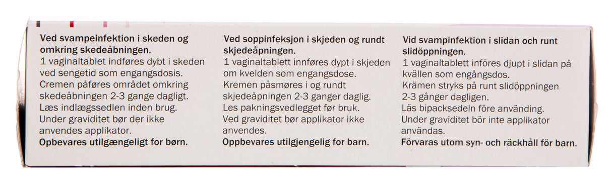 Canesten Kombinationspakke fra Canesten på Mecindo.dk