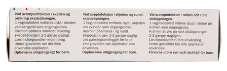 Canesten Kombinationspakke fra Canesten på Mecindo.dk