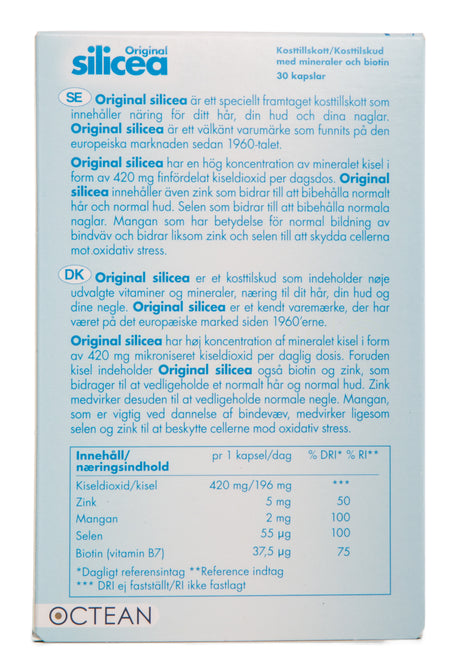 Silicea Original Silicea | 30 kapsler fra Silicea på Mecindo.dk