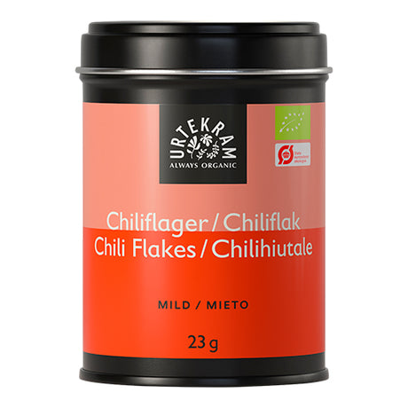 Urtekram Chilliflager Økologisk | 23 gr fra Urtekram på Mecindo.dk