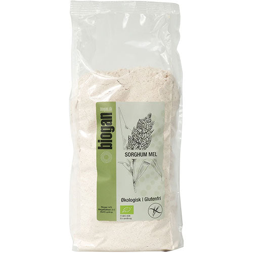 Biogan Økologisk Glutenfri Sorghum Mel | 1 kg fra Biogan på Mecindo.dk
