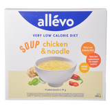 Allevo Allévo Suppe Nudler/kylling Vlcd fra Allevo på Mecindo.dk