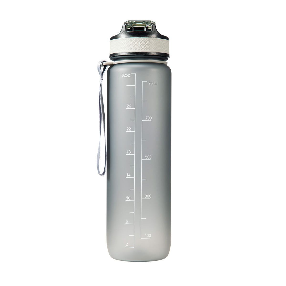 Motivational Bottle Motivationsflaske 1 Liter | Sort fra Motivational Bottle på Mecindo.dk
