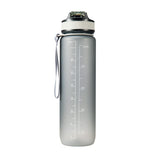 Motivational Bottle Motivationsflaske 1 Liter | Sort fra Motivational Bottle på Mecindo.dk