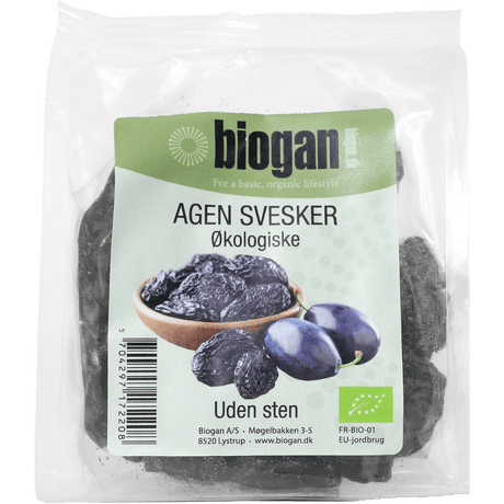 Biogan Svesker U. Sten Økologisk | 500 g fra Biogan på Mecindo.dk