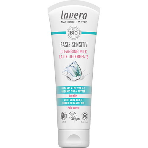 lavera Basis Sensitive Rensemaelk | 125 ml fra lavera på Mecindo.dk