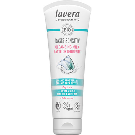 lavera Basis Sensitive Rensemaelk | 125 ml fra lavera på Mecindo.dk
