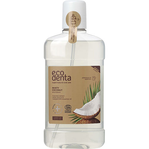 ecodenta Mundskyl M. Mint Kokos Smag | 500 ml fra ecodenta på Mecindo.dk
