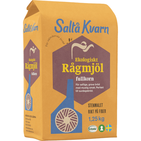 Saltå kvarn Saltå Kvarn Rugmel Økologisk | 1250 g