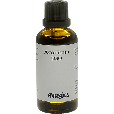 Allergica Aconitum D30 | 50 ml fra Allergica på Mecindo.dk