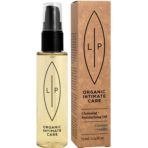 Lip Intimate Care Cleansing + Moisturising Oil Coconut + Vanilla | 75 ml
