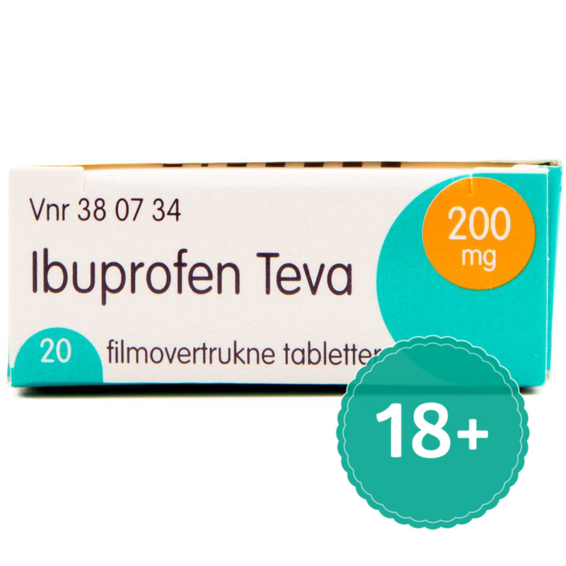 Ibuprofen Tabletter (Teva) | 20 Tabl. fra Otinova på Mecindo.dk