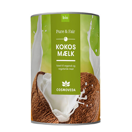 Cosmoveda Kokosmaelk Økologisk | 400 ml fra Cosmoveda på Mecindo.dk