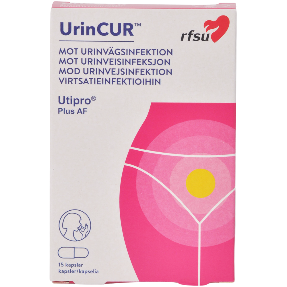 RFSU Urincur | 15 kapsler fra RFSU på Mecindo.dk