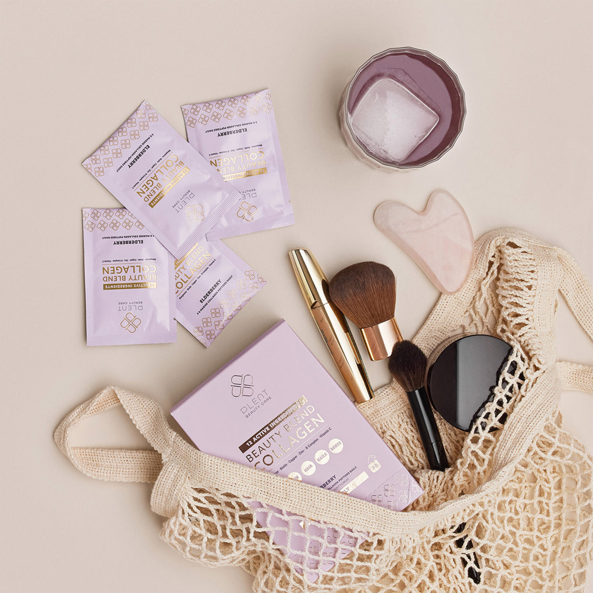 Plent Beauty Blend Collagen 30 X 5 Gr | Elderberry fra Plent på Mecindo.dk