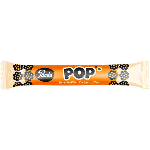 Panda Pop Fyldt Lakridsstang - Karamelsmag | 22 gr fra Panda på Mecindo.dk