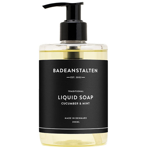 Badeanstalten Flydende Saebe M. Agurk & Mynte | 300 ml fra Badeanstalten på Mecindo.dk