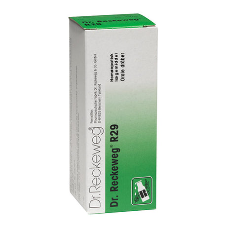 Dr. Reckeweg R 29 | 50 ml fra Dr. Reckeweg på Mecindo.dk