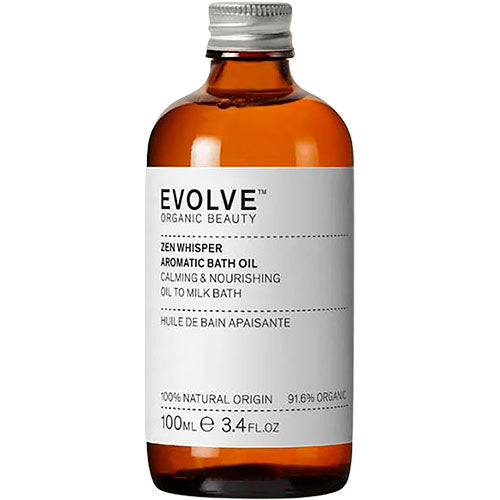Evolve Zen Whisper Aromatic Bath Oil | 100 ml fra Evolve på Mecindo.dk