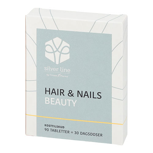 Silver Line By Fitnesspharma Hair And Nails Beauty | 90 Tabl. fra Silver Line By Fitnesspharma på Mecindo.dk