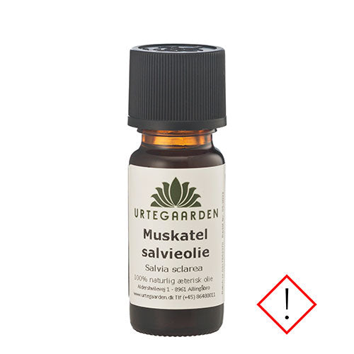 Urtegaarden Muskatelsalvieolie | 10 ml fra Urtegaarden på Mecindo.dk