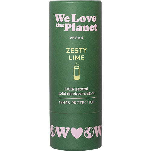 We love the Planet Deo Stift (40 gr) | Zesty Lime fra We love the Planet på Mecindo.dk