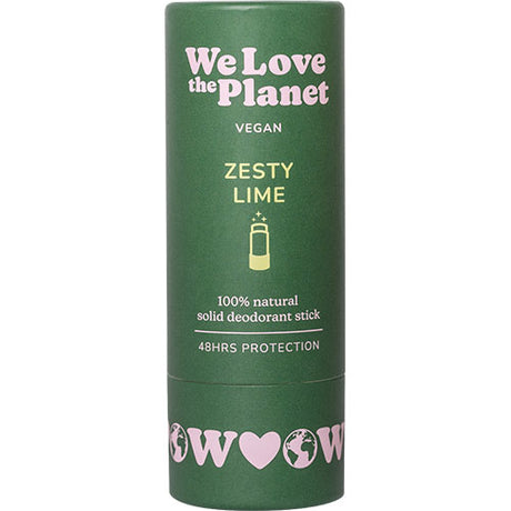 We love the Planet Deo Stift (40 gr) | Zesty Lime fra We love the Planet på Mecindo.dk