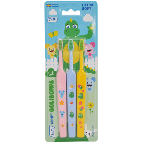 TePe Good Børnetandbørster 0-3 År Mini Extra Soft