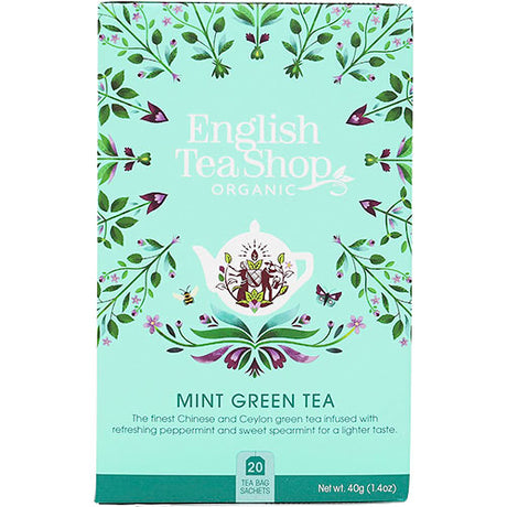 English Tea Shop Mint Green Tea Økologisk | 20 br