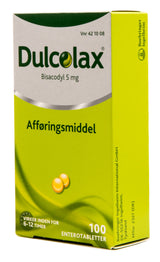 Dulcolax Enterotabletter | 100 Tabl. fra Dulcolax på Mecindo.dk