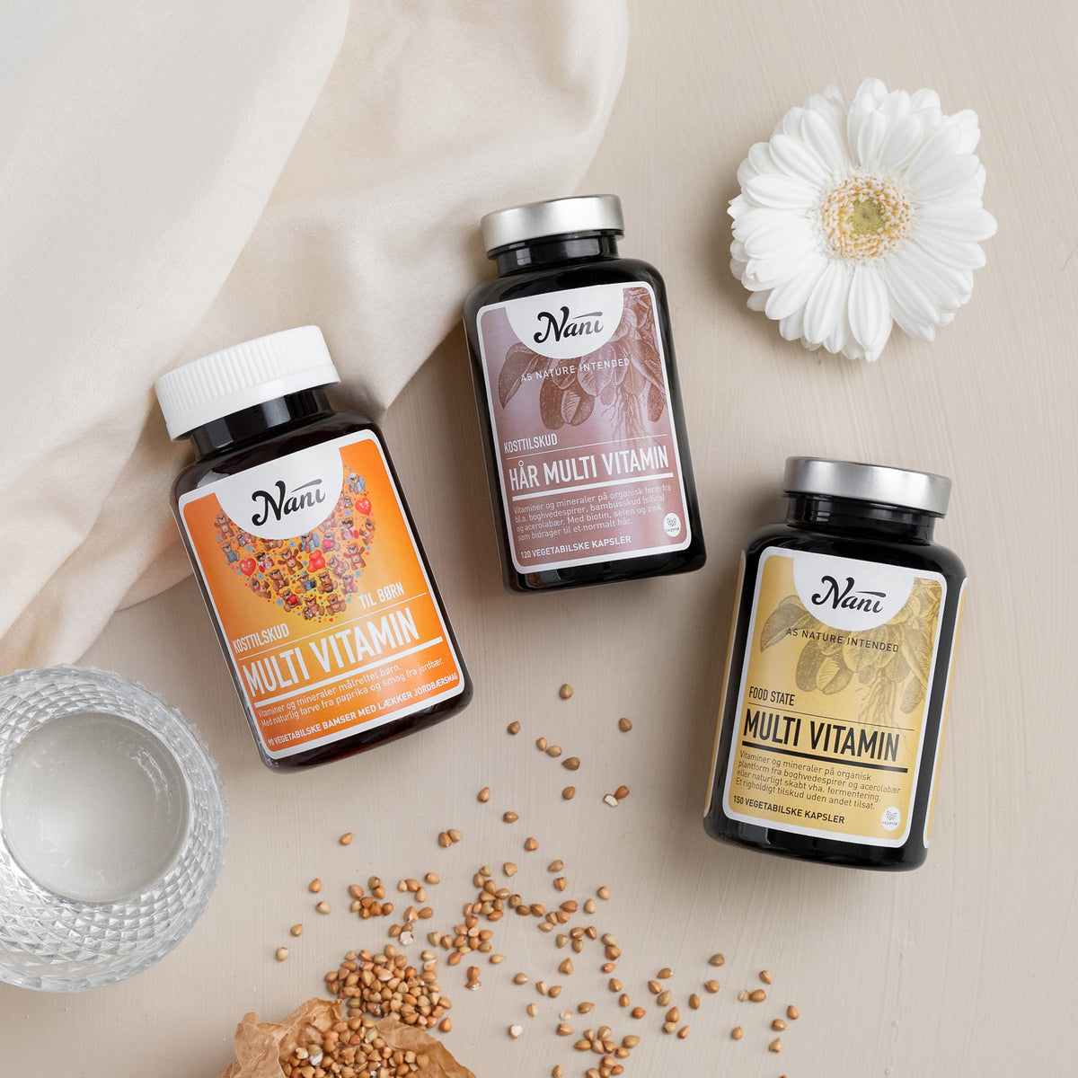 Nani Multivitamin Til Børn Food State | 90 gummies fra Nani på Mecindo.dk