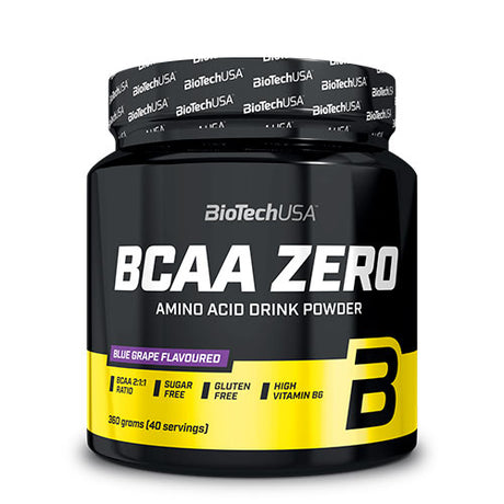 BioTechUSA Bcaa Zero (360 gr) | Blue Grape fra BioTechUSA på Mecindo.dk