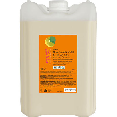 Sonett Vaskemiddel Uld, Silke & Oliven M. Lavendelduft | 10 ltr fra Sonett på Mecindo.dk