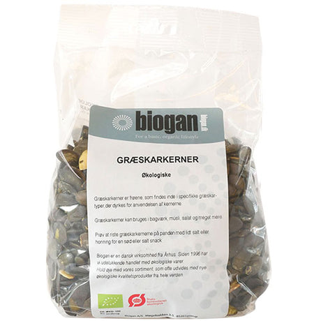 Biogan Økologiske Graeskarkerner | 500 gr fra Biogan på Mecindo.dk
