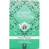 English Tea Shop Green Sencha White Tea & Matcha Økologisk | 20 br