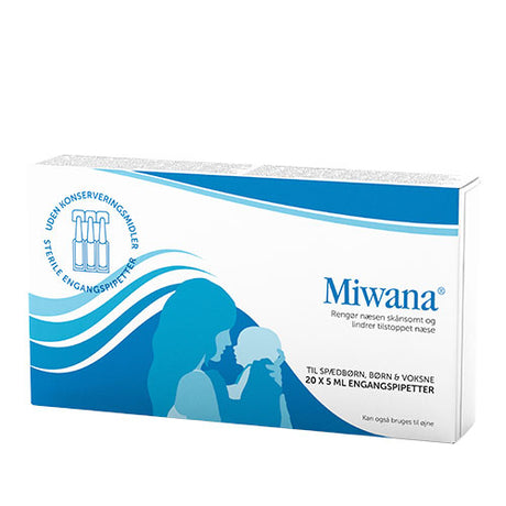 Miwana Naesedråber 20 X 5 Ml fra Miwana på Mecindo.dk