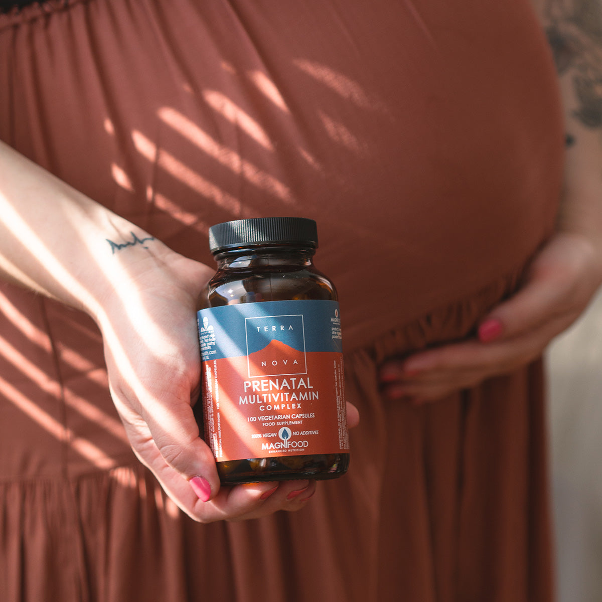 Terranova Prenatal Multivitamin Complex | 50 kapsler fra Terranova på Mecindo.dk