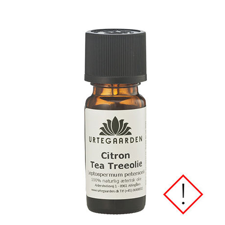 Urtegaarden Citron Tea Treeolie | 5 ml fra Urtegaarden på Mecindo.dk