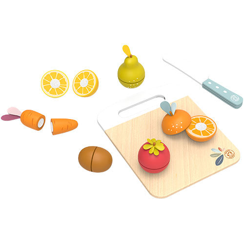 Speed Monkey Fruits & Vegetables Cutting Playset, 3-6 år fra Speedy Monkey på Mecindo.dk