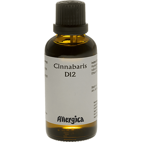 Allergica Cinnabaris D12 | 50 ml fra Allergica på Mecindo.dk