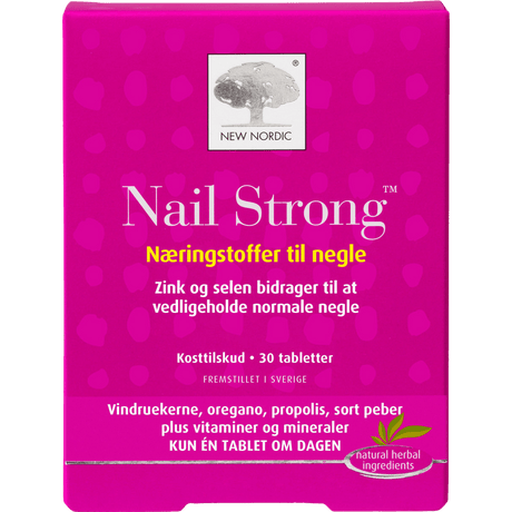 New Nordic Nail Strong | 30 tabletter fra New Nordic på Mecindo.dk
