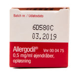 Meda Allergodil Øjendråber | 6 ml fra Meda på Mecindo.dk